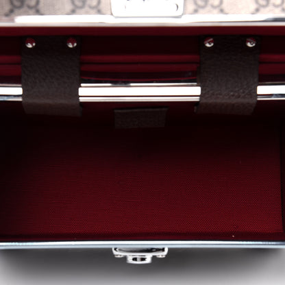 Gucci GG Supreme Monogram Globe-Trotter Beauty Case Brown 5 of 22