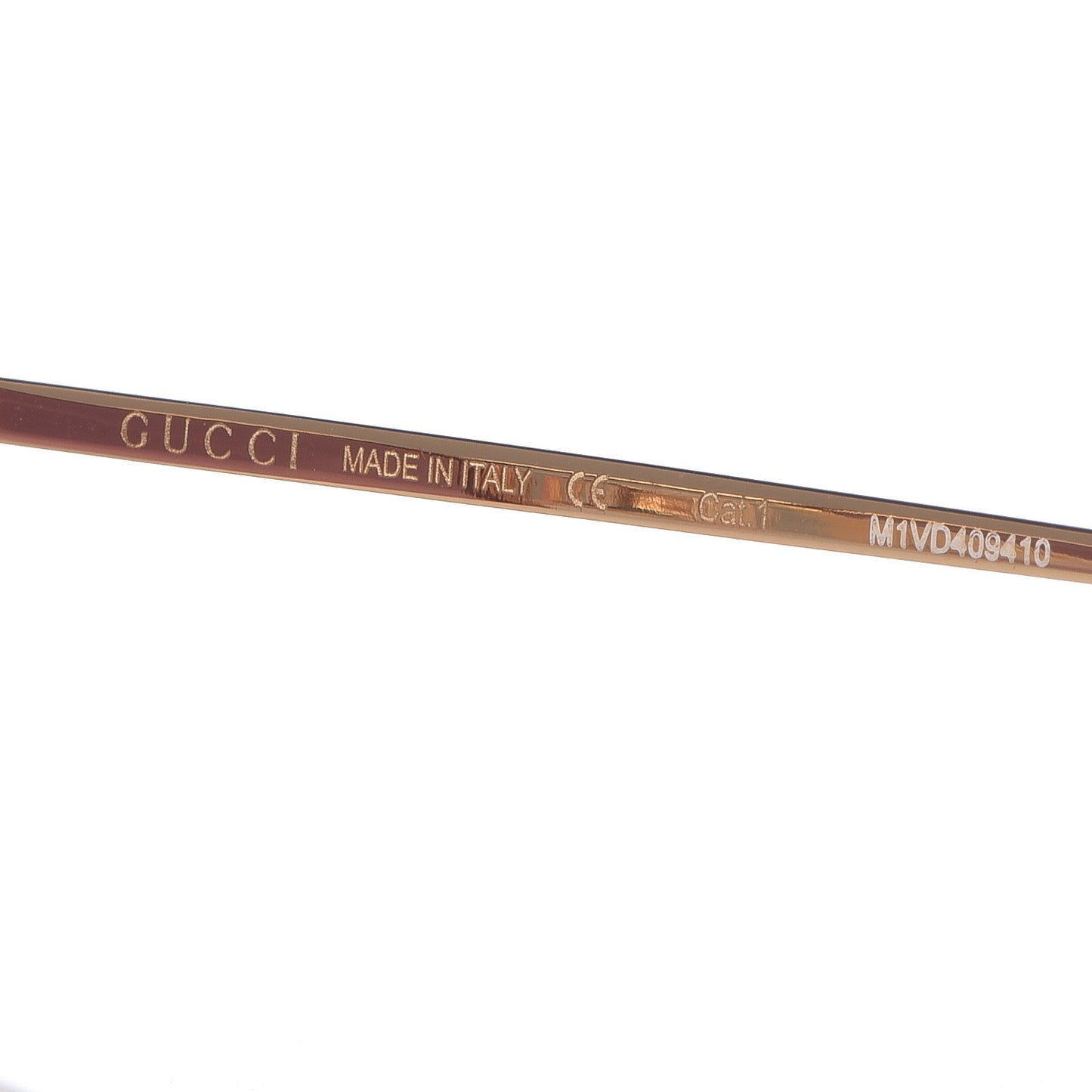 Rectangular Sunglasses GG0538S Gold Pink