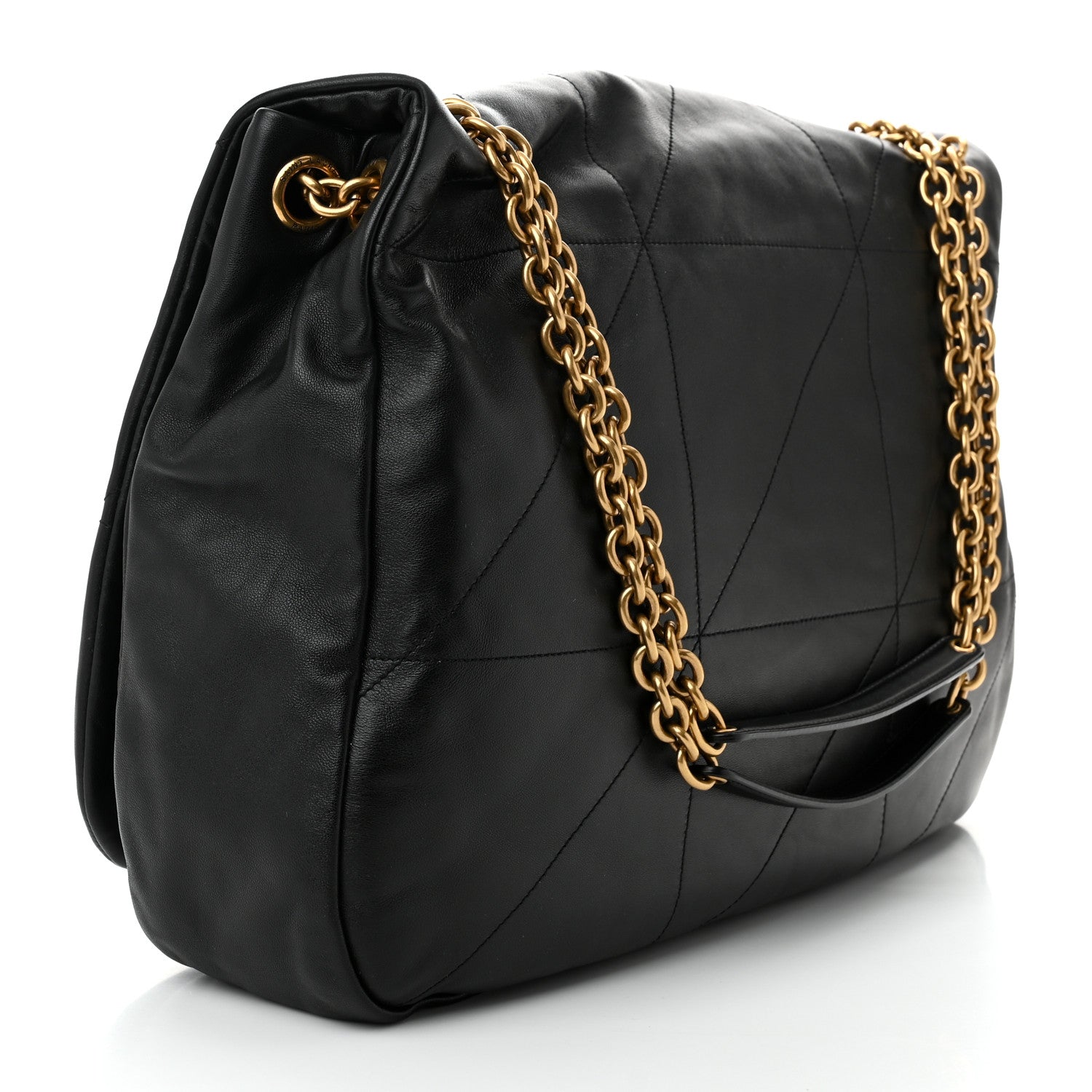 Saint Laurent Lambskin Matelasse Monogram Large Jamie 4.3 Black 3 of 10