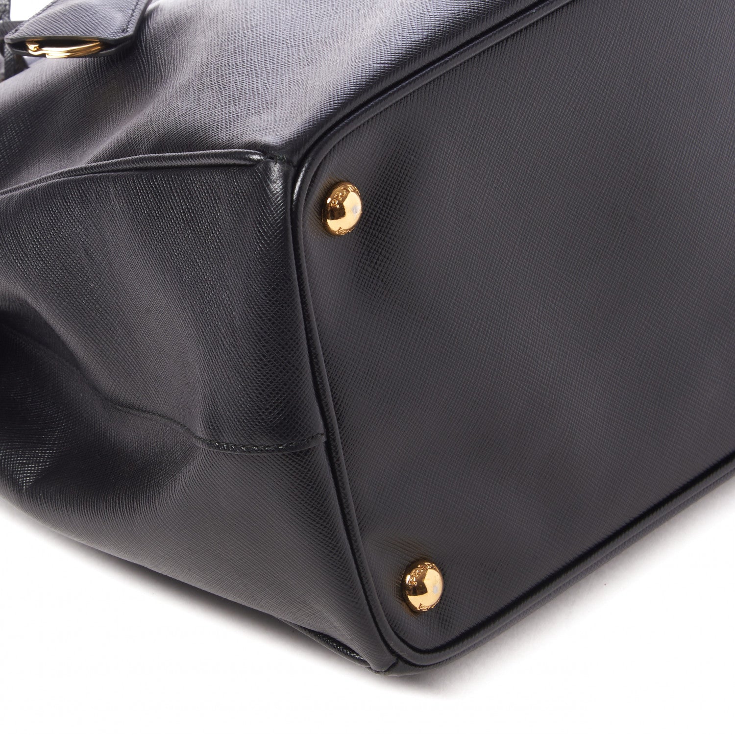 Prada Saffiano Large Galleria Double Zip Tote Black 6 of 9