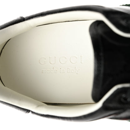 Gucci Crystal GG Monogram Web Mens New Ace Sneakers 8 Black 6 of 9