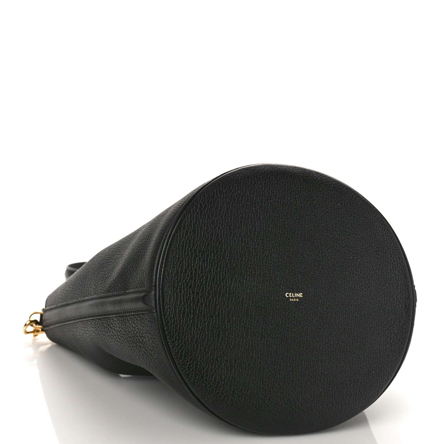 Celine Supple Grained Calfskin Bucket 16 Bag Black 5 of 8
