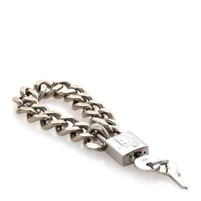 Christian Dior Metal Locket Chain Bracelet 1 of 4