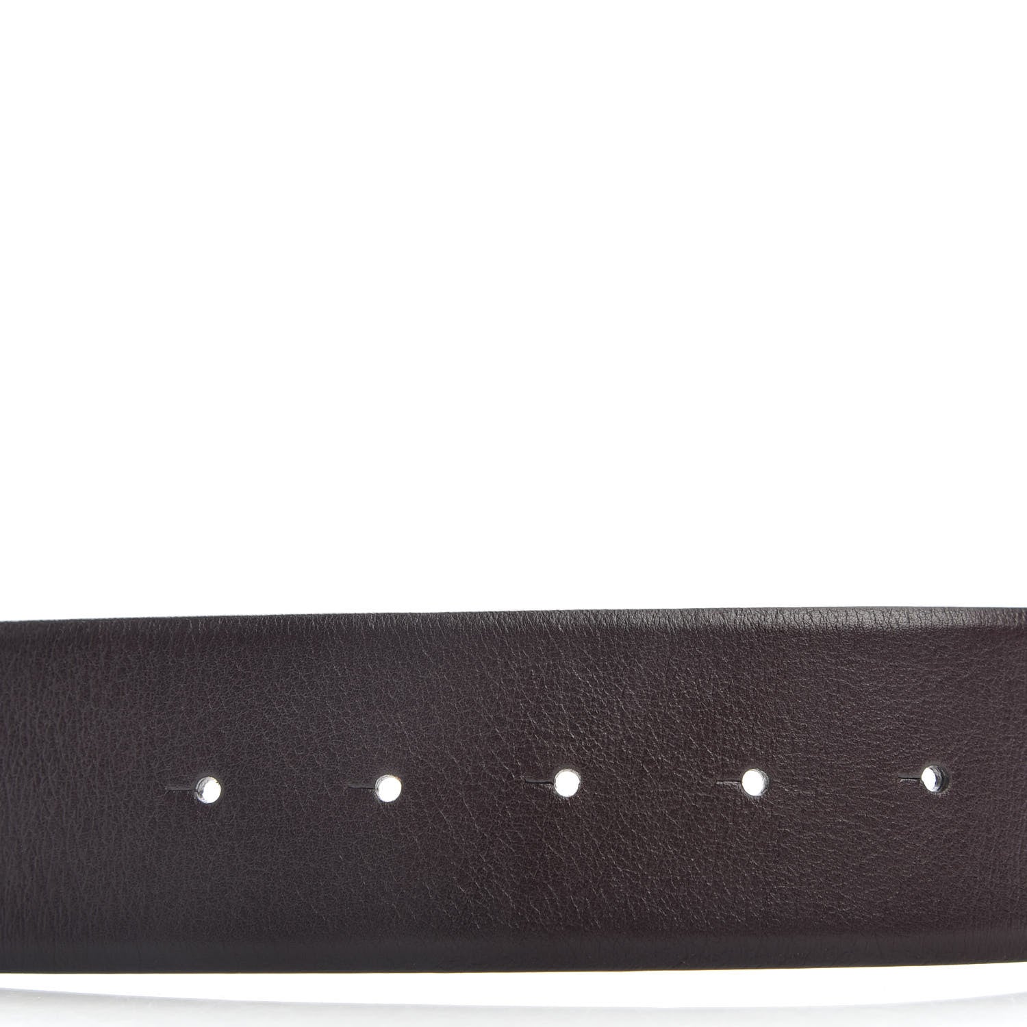 Chanel Calfskin CC Belt 80 32 Dark Brown 4 of 4