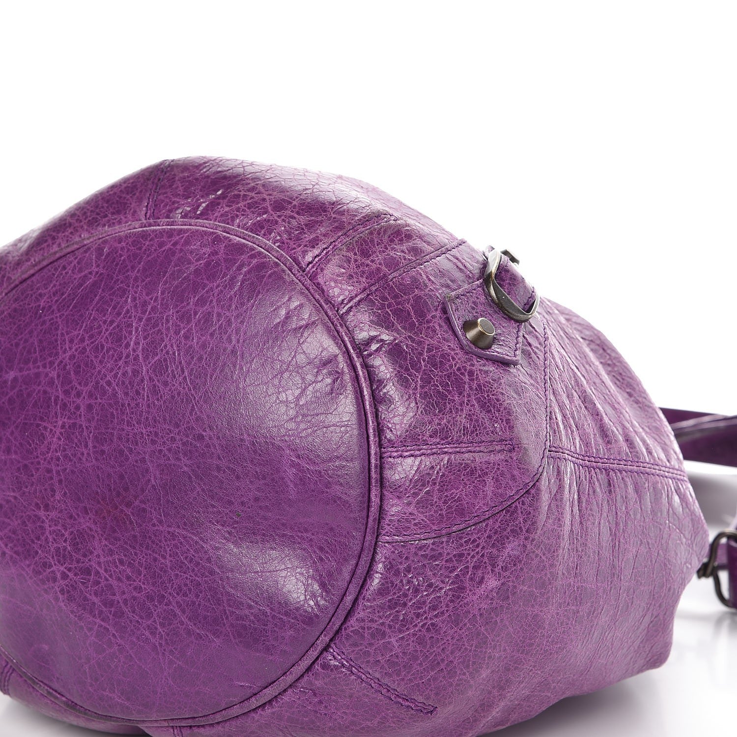Balenciaga Agneau Classic Hardware Mini Pompon Ultraviolet 11 of 11