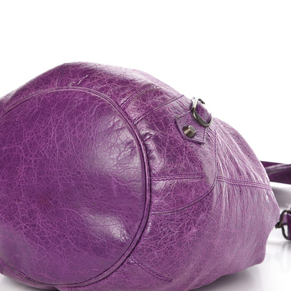 Balenciaga Agneau Classic Hardware Mini Pompon Ultraviolet 11 of 11