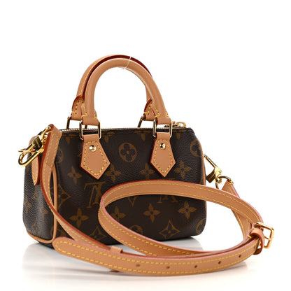 Louis Vuitton Monogram Nano Speedy Bandouliere 3 of 11