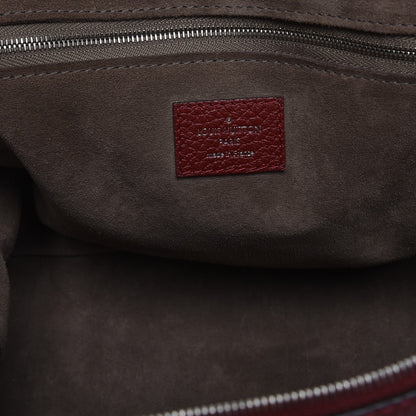 Louis Vuitton Cuir Taurillon Soft Lockit PM Griotte 7 of 11