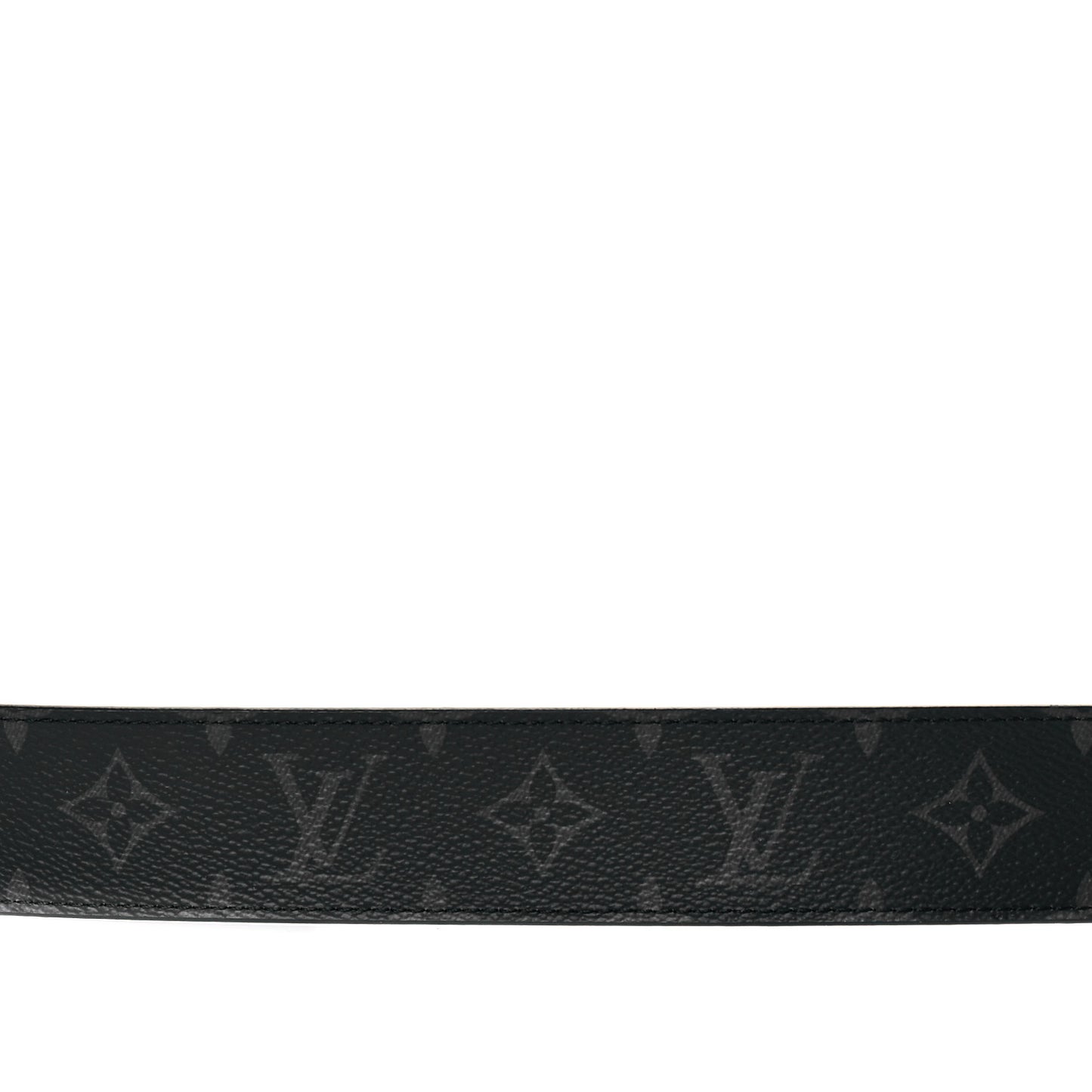 Monogram Eclipse Taigarama 40mm LV Initiales Reversible Belt 80 32 Black