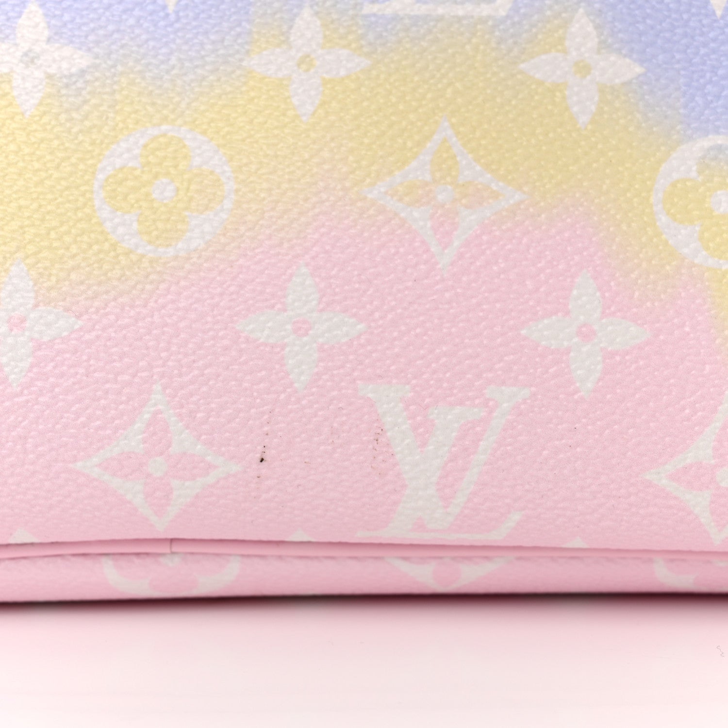 Louis Vuitton Monogram Escale Neverfull MM Pastel 16 of 17