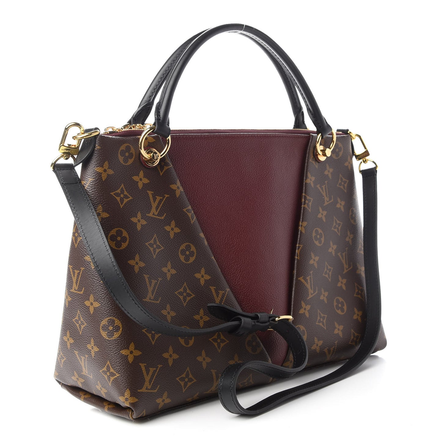 Monogram V Tote MM Bordeaux