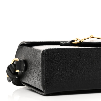 Gucci Calfskin Horsebit 1955 Shoulder Bag Black 8 of 10