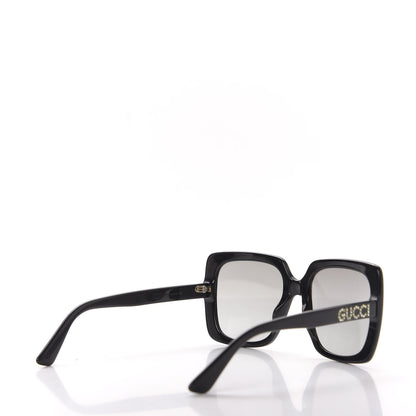 Gucci Crystal Square Frame GG Sunglasses GG0418S Black 4 of 8