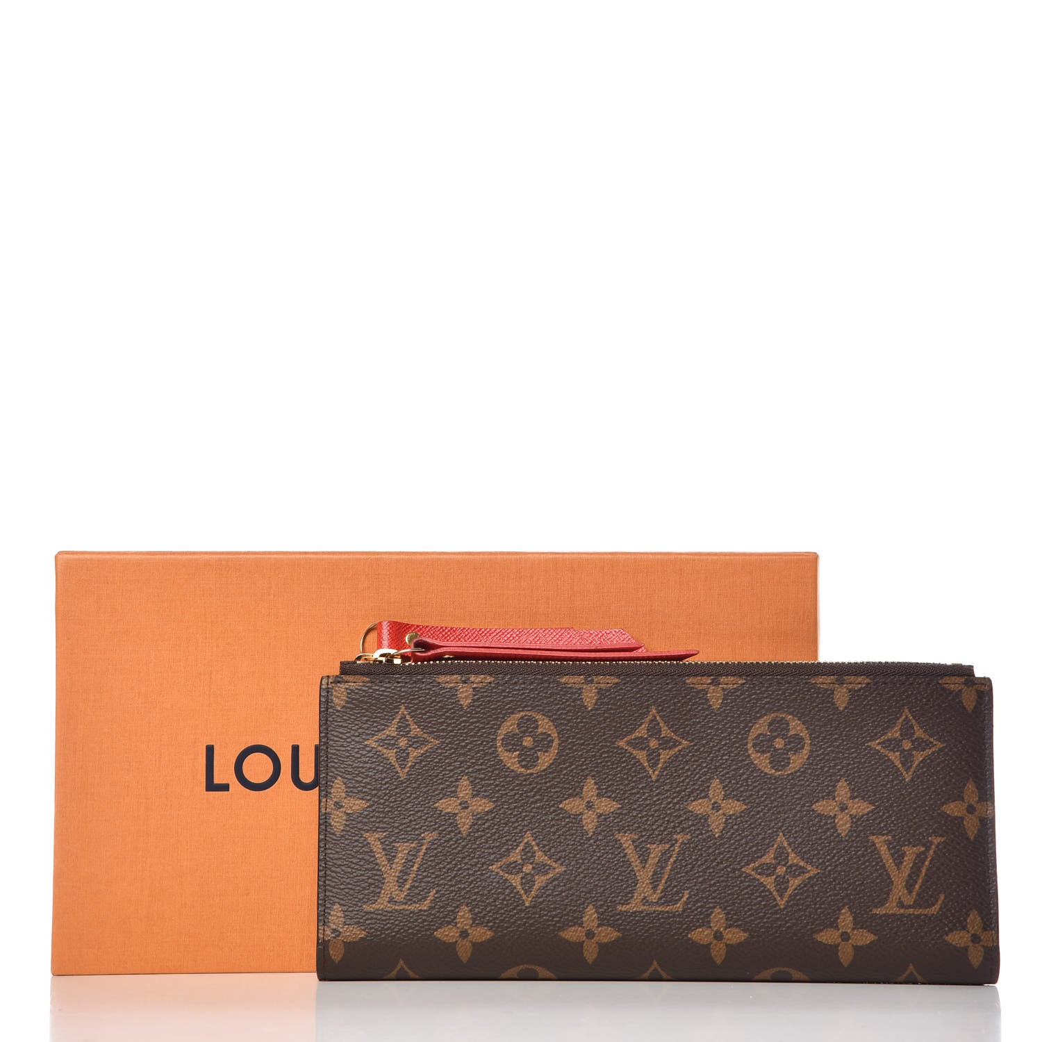 Louis Vuitton Monogram Adele Wallet Coquelicot 8 of 8