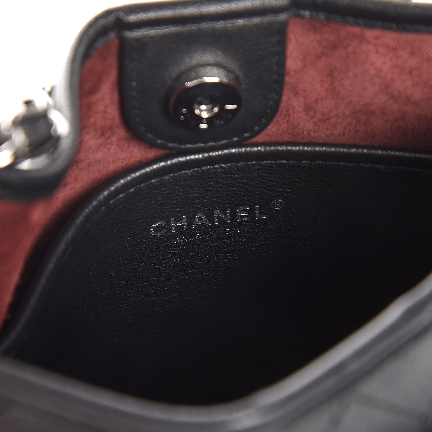 Chanel Calfskin Quilted Jungle Stroll Hobo Bag Black 6 of 8