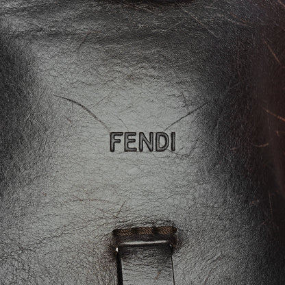 Fendi Zucca Drawstring Flap Backpack Tobacco 6 of 13