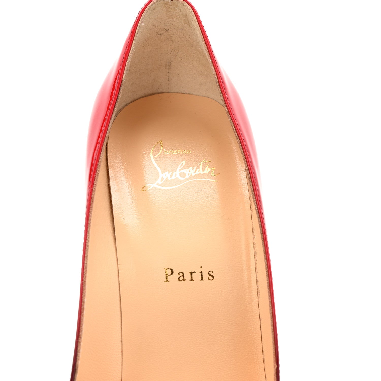Christian Louboutin Patent Degrade So Kate 120 Pumps 41 Black Red 7 of 10