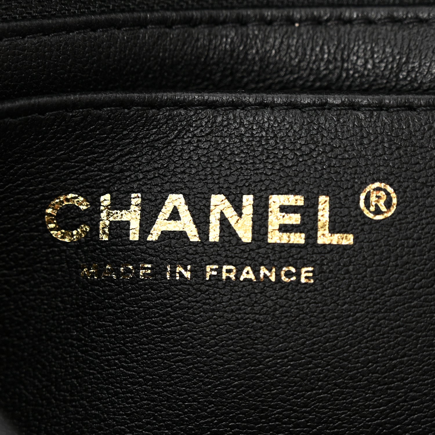 Chanel Lambskin Resin Crystal Square Quilted Mini Monacoco Flap Black 6 of 11