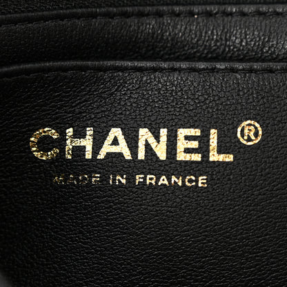 Chanel Lambskin Resin Crystal Square Quilted Mini Monacoco Flap Black 6 of 11