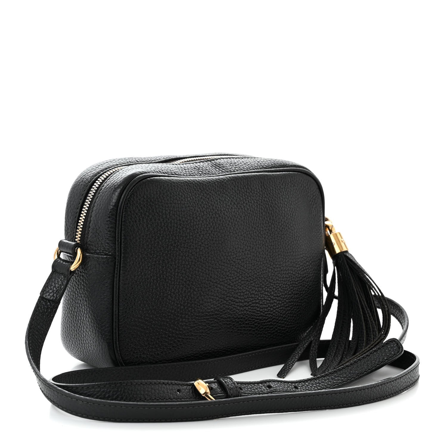 Gucci Pebbled Calfskin Small Soho Disco Bag Black 3 of 10