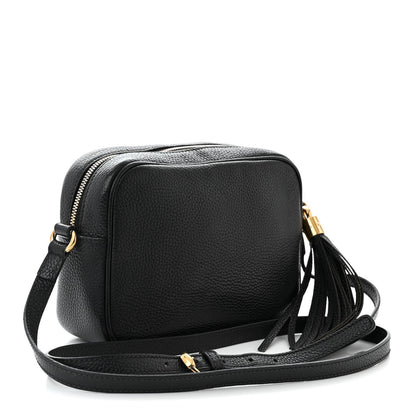 Gucci Pebbled Calfskin Small Soho Disco Bag Black 3 of 10