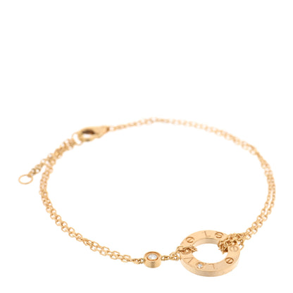 Cartier 18K Yellow Gold Diamond Love Bracelet 1 of 3