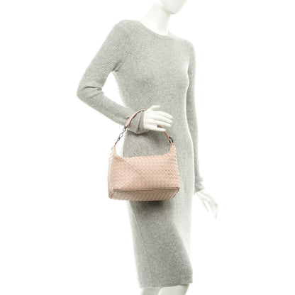 Bottega Veneta Nappa Intrecciato Small Shoulder Bag Petale 2 of 8