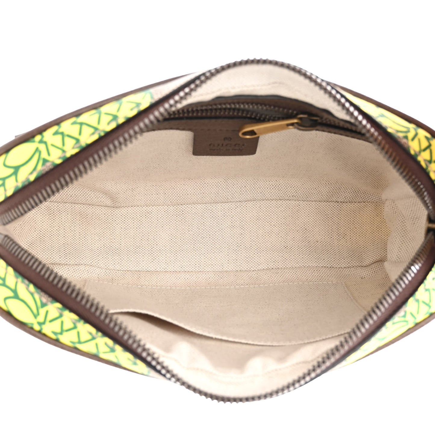 Maxi GG Supreme Monogram Pineapple Textured Dollar Calfskin Small Retro Interlocking G Belt Bag 100 40 Beige Ebony Green Pink New Acero