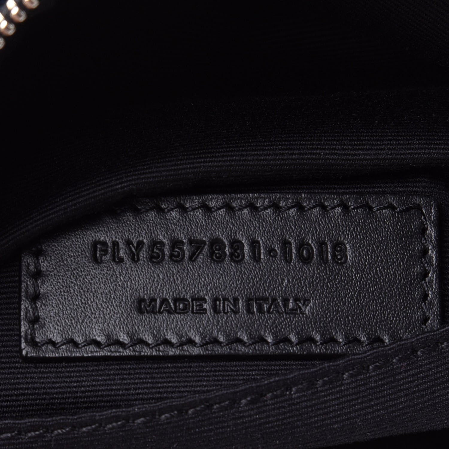 Saint Laurent Canvas Classic Belt Bag Red Blue White 7 of 21