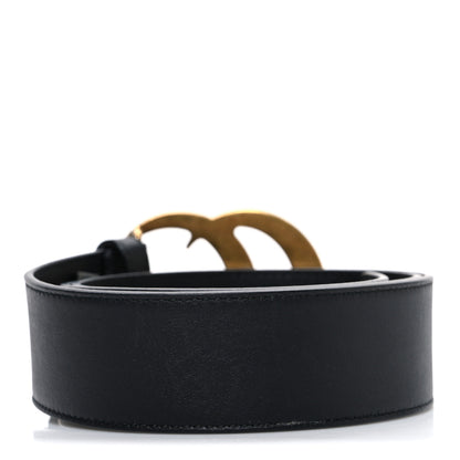 Gucci Calfskin Double G 40mm Belt 85 34 Black 2 of 5