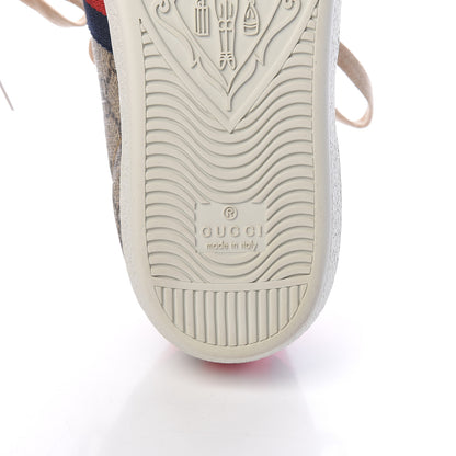 Gucci GG Supreme Monogram Womens Ace Low-Top Sneaker 38 Beige 9 of 11