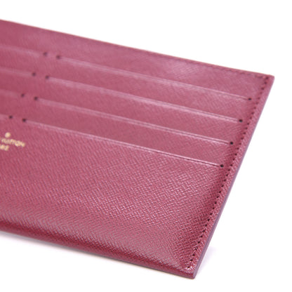 Louis Vuitton Calfskin Felicie Card Holder Insert Fuchsia 7 of 7