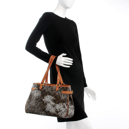 Louis Vuitton Monogram Dentelle Batignolles Horizontal Silver 2 of 14