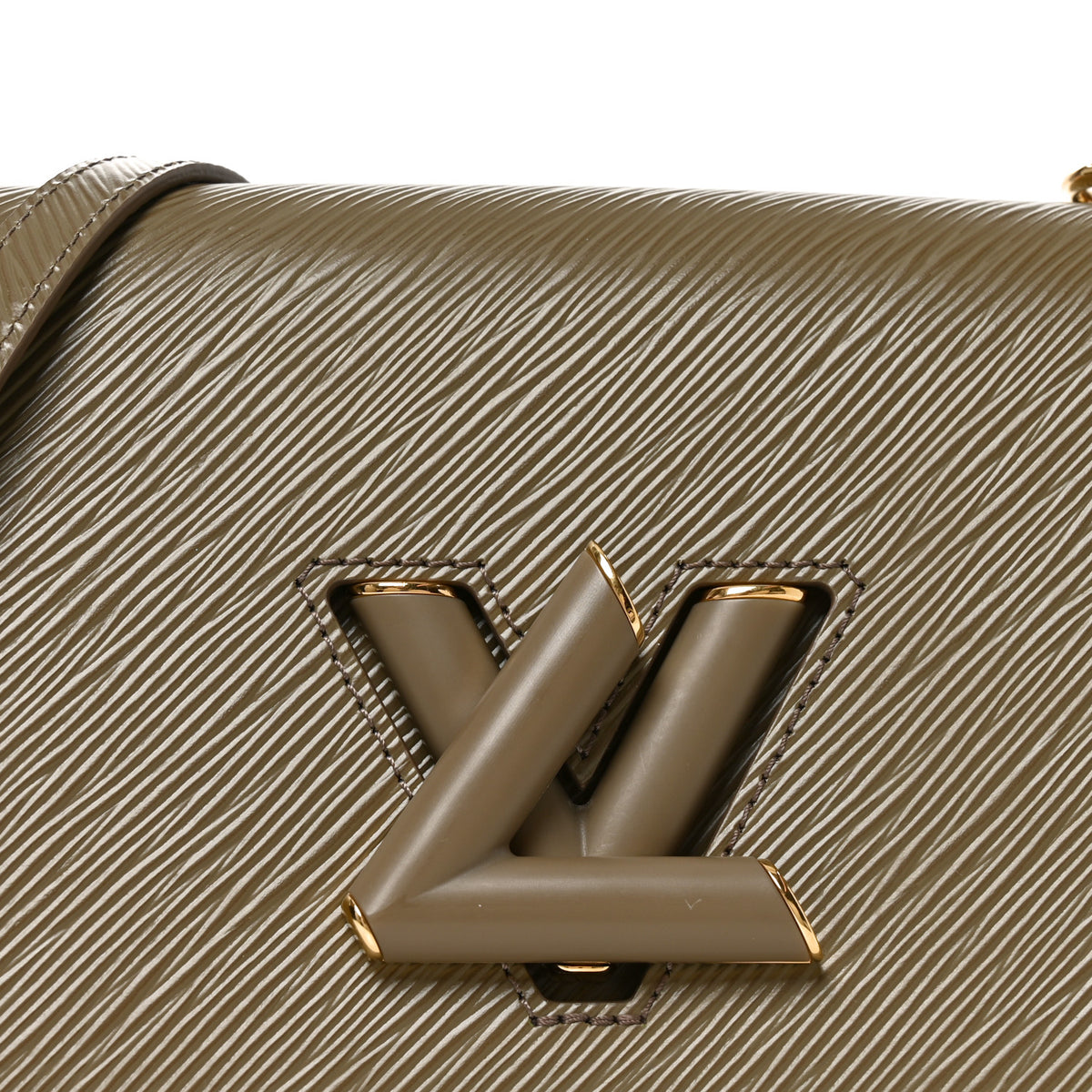 Epi Twist Shoulder Bag MM Smokey Brown