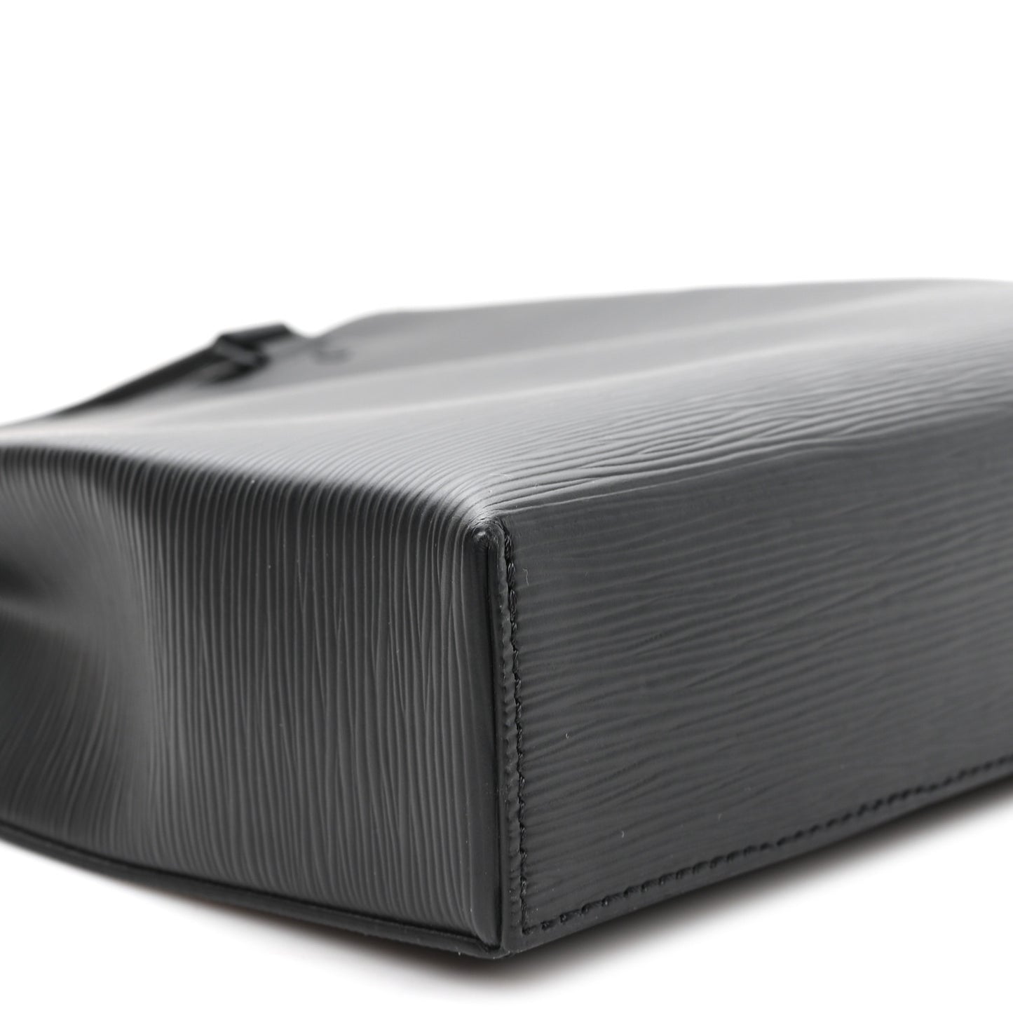 Epi Sac Plat Fold Bag Black