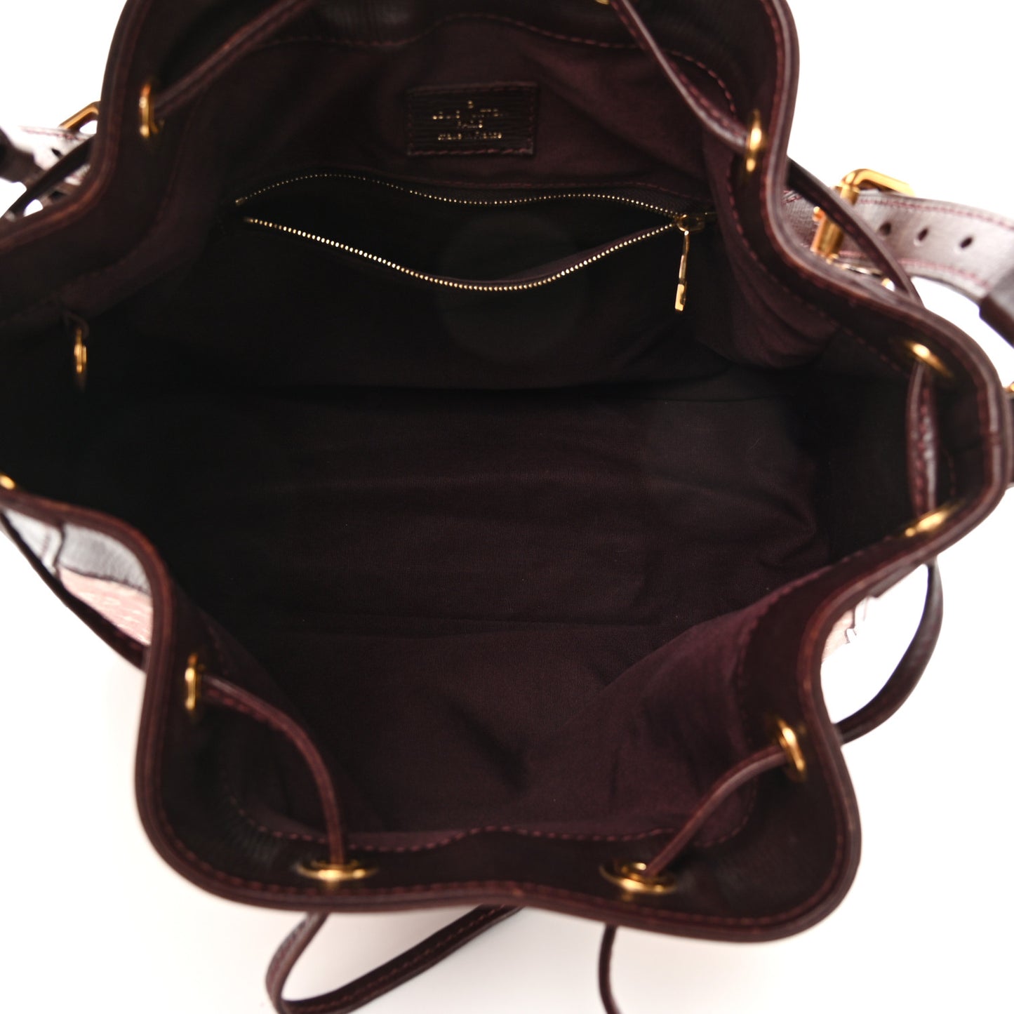 Mini Lin Monogram Noelie Cherry