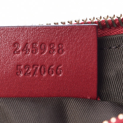Gucci Monogram Lovely Heart Cosmetic Case Red 7 of 10