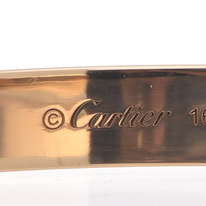 Cartier 18K Yellow Gold LOVE Cuff Bracelet 16 4 of 7