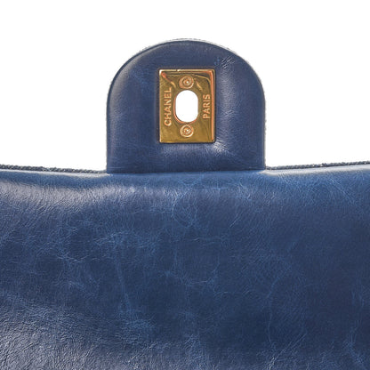 Chanel Denim Calfskin Quilted Small Flap Blue 8 of 9