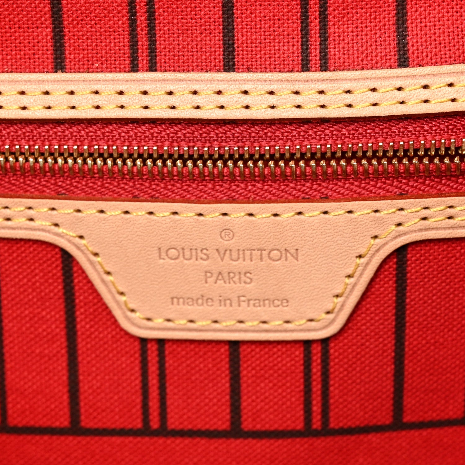 Louis Vuitton Monogram Neo Neverfull MM Cherry 6 of 10