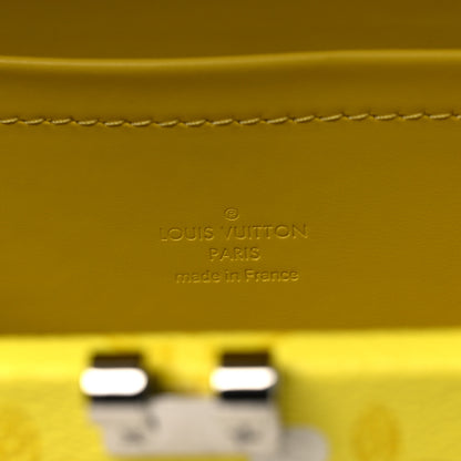 Louis Vuitton Vintage Monogram Everyday LV Clutch Trunk Jaune 5 of 8