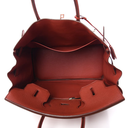 Hermes Chevre Mangalore HAC Birkin 32 Coq de Roche 7 of 33