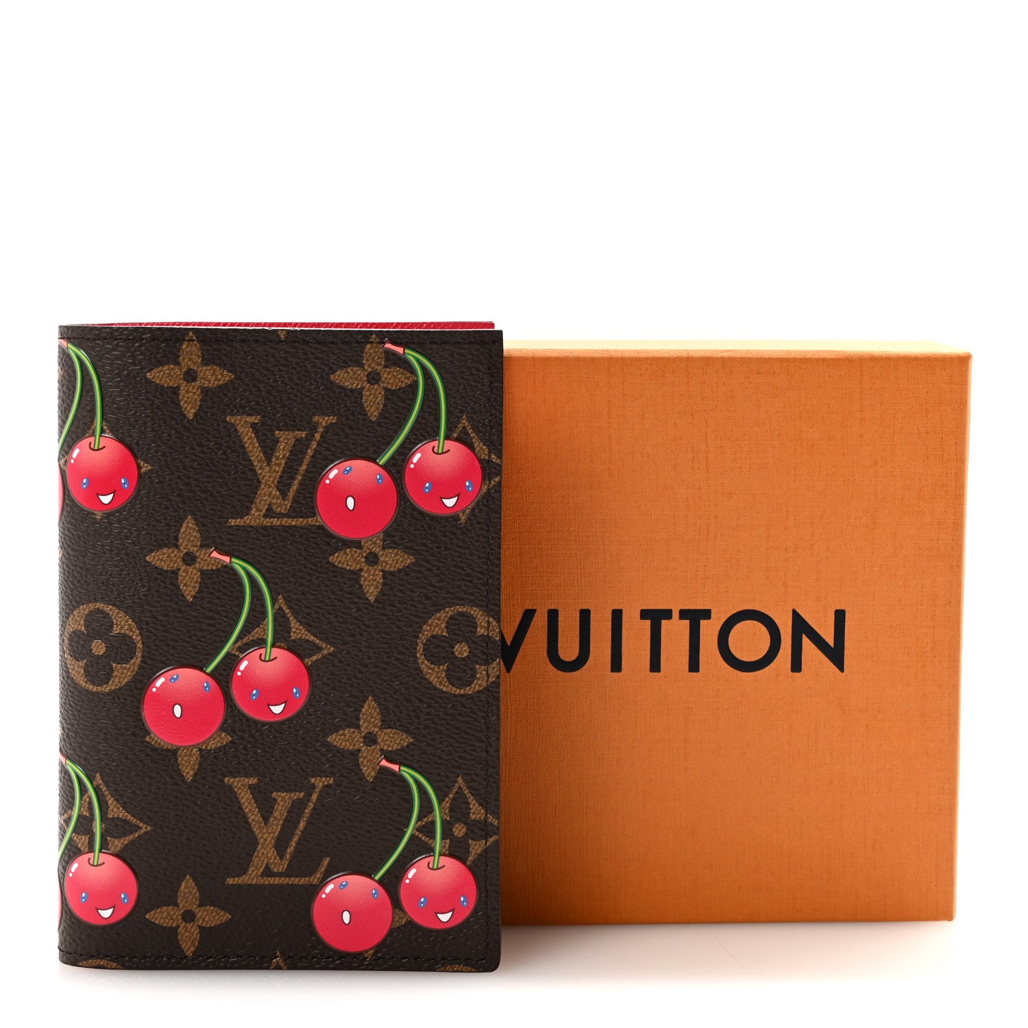あんころもっちLOUIS VUITTON★ヴェルニ　手帳 Louis Vuitton LV X TM Monogram Cerises Jane Notebook MM 1816403
