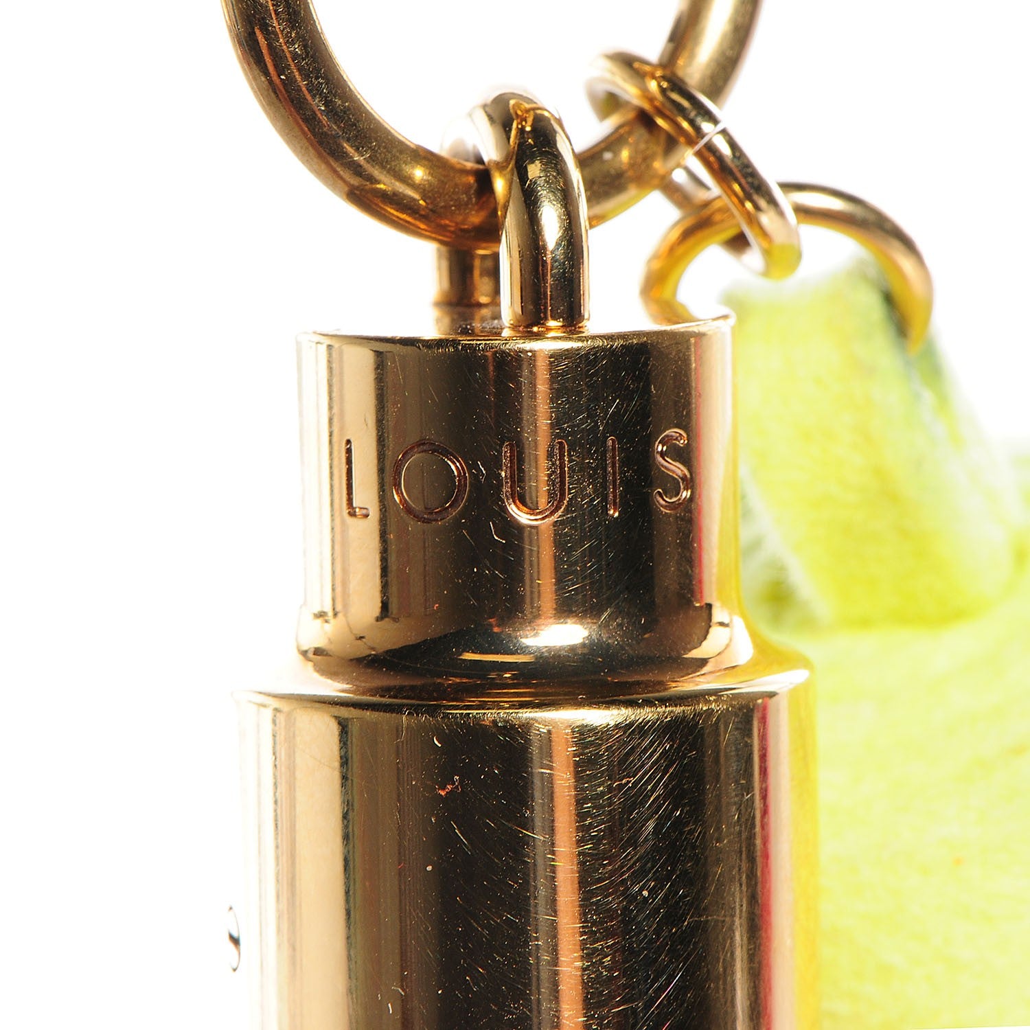 Louis Vuitton Rainbow Bag Charm Tassel Red 4 of 4