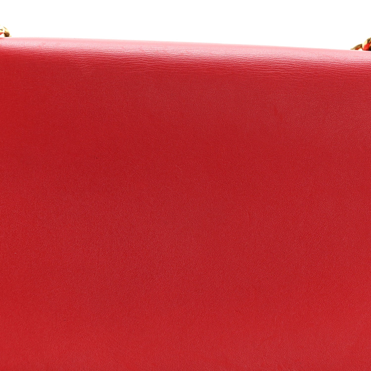 Louis Vuitton Calfskin Chain Louise MM Red 12 of 14