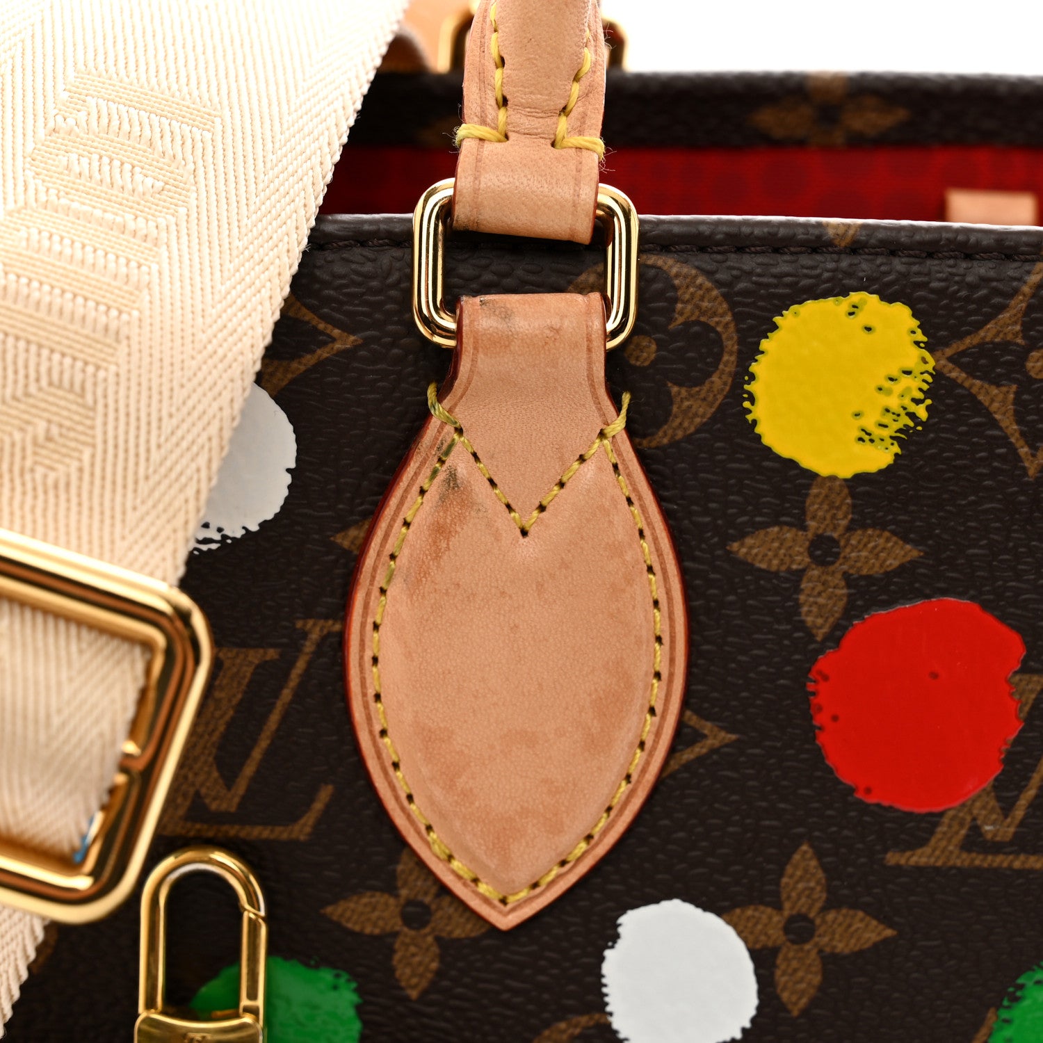 Louis Vuitton LV X YK Monogram Dots Onthego PM Multicolor 10 of 11