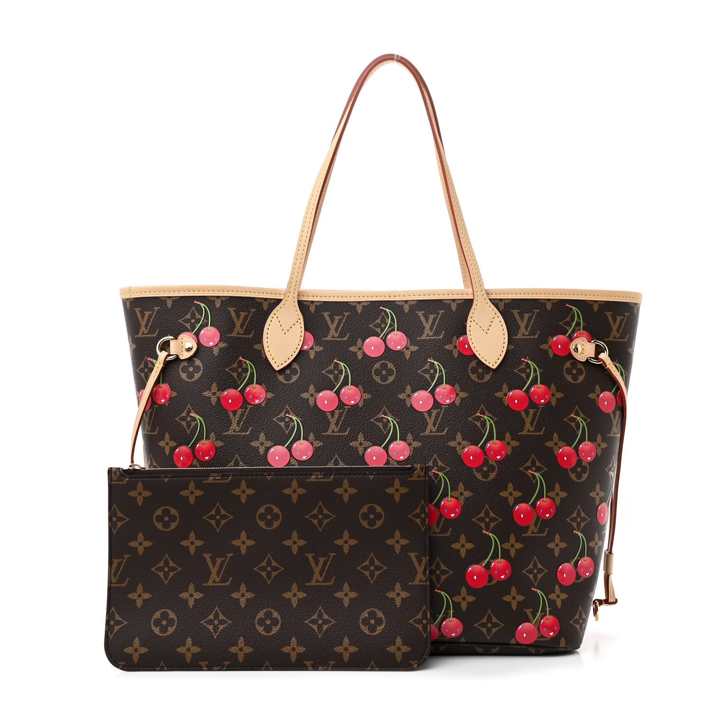 LV X TM Monogram Cerises Neverfull MM