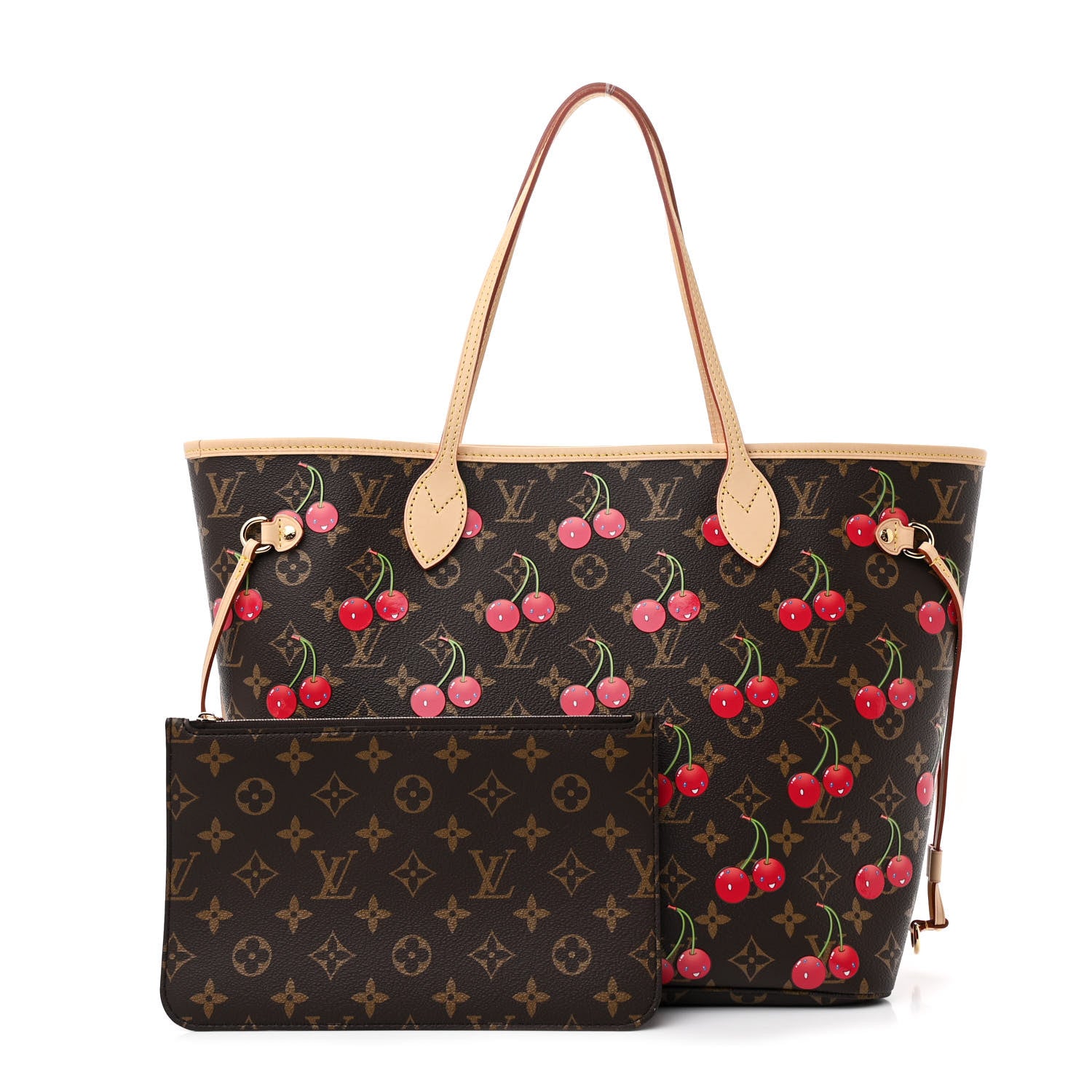 Louis Vuitton LV X TM Monogram Cerises Neverfull MM 3 of 11