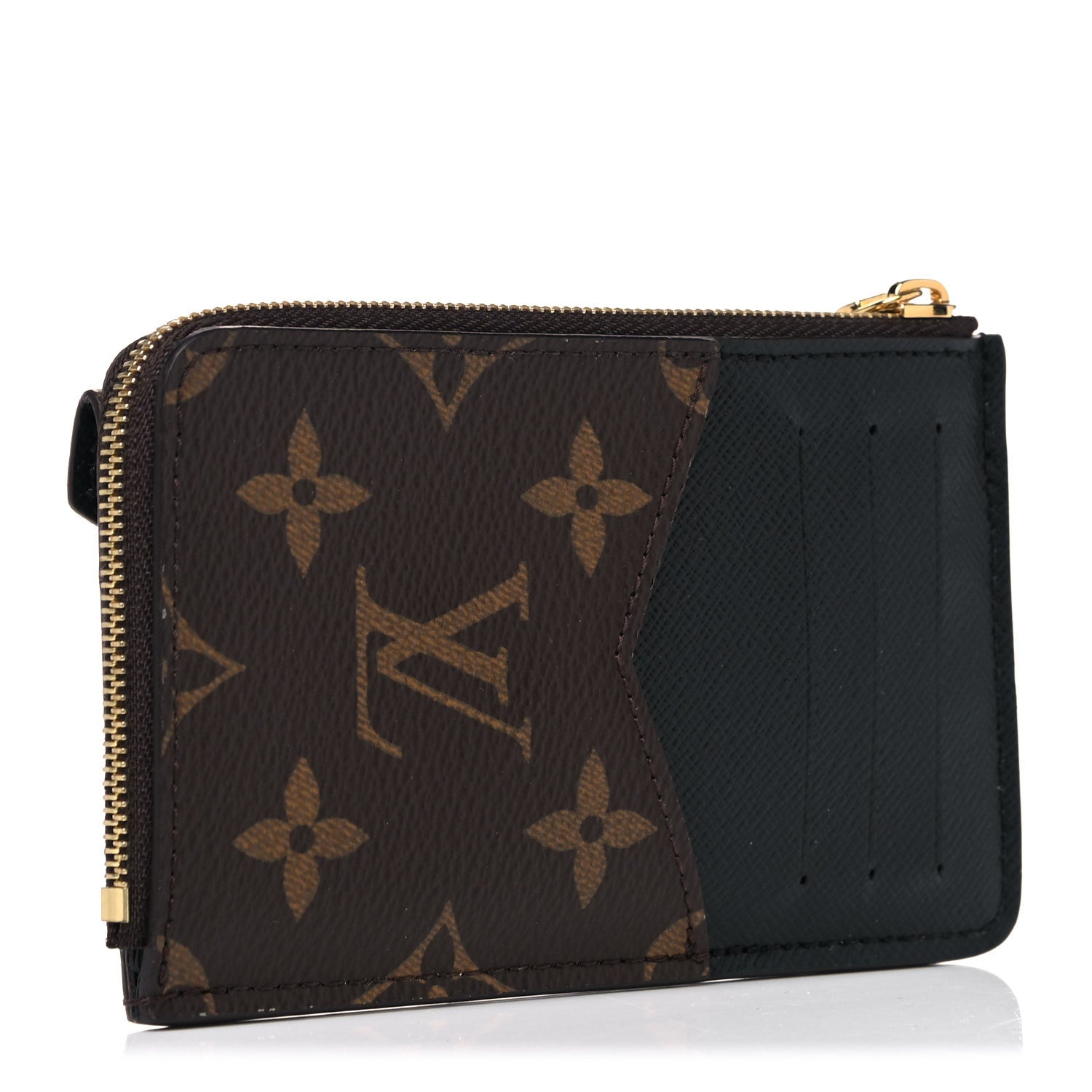 Louis Vuitton Monogram Recto Verso Card Holder Black 3 of 6