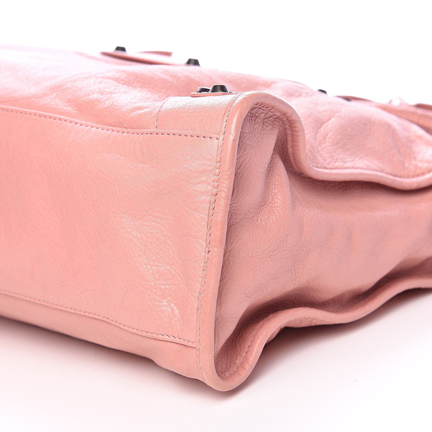 Balenciaga Agneau Classic Hardware City Rose Peche 9 of 15